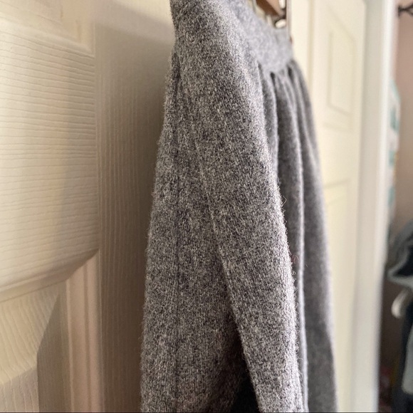 Vintage Radcliffe Gray Midi Length Wool Skirt - Picture 4 of 9